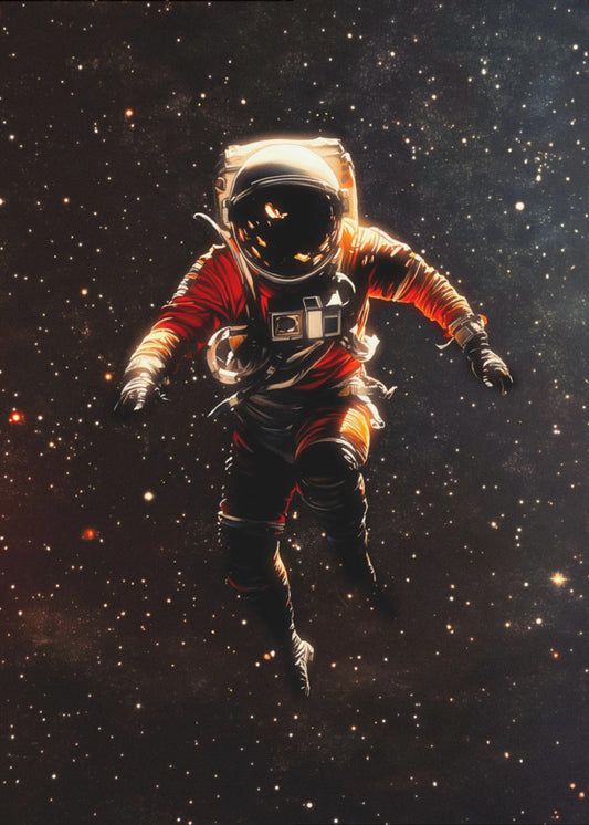 An Astronaut in Space | Canvas