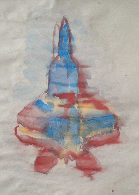 Kampfjet Study (rbo) | Canvas