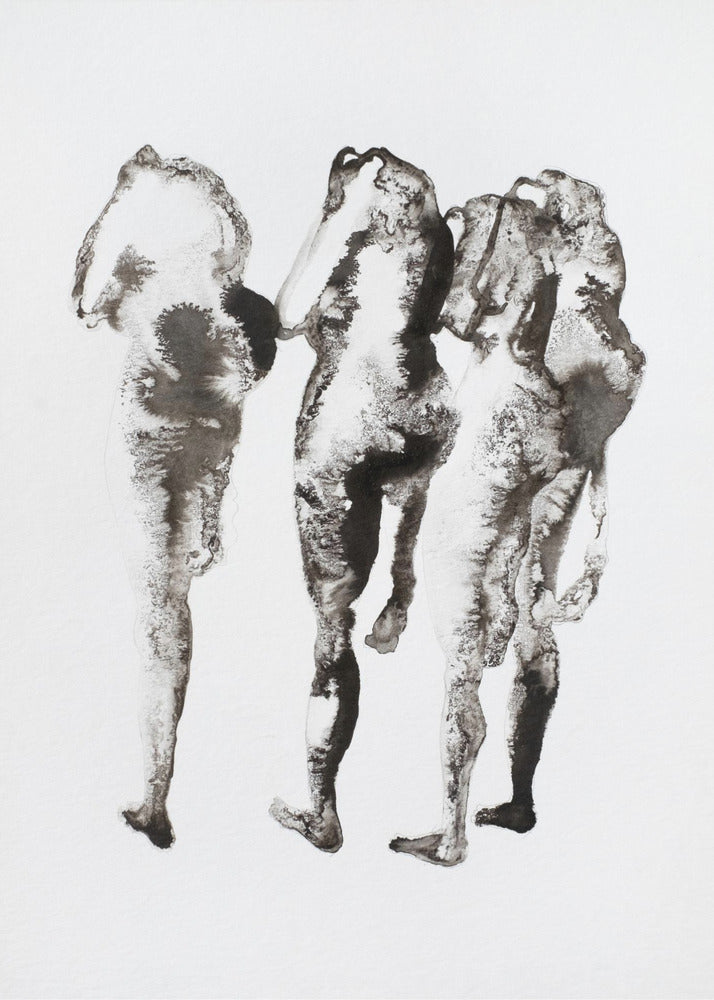 Four Figures (nach Muybridge) Enhanced Sr | Canvas