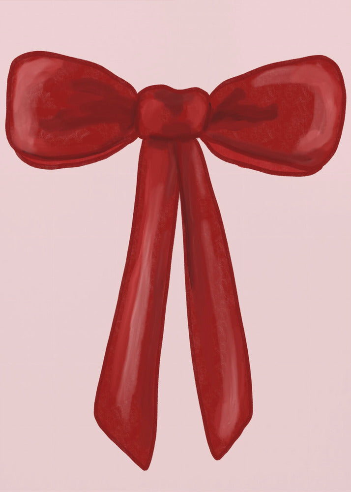 Scarlet Ribbon Tied | Canvas