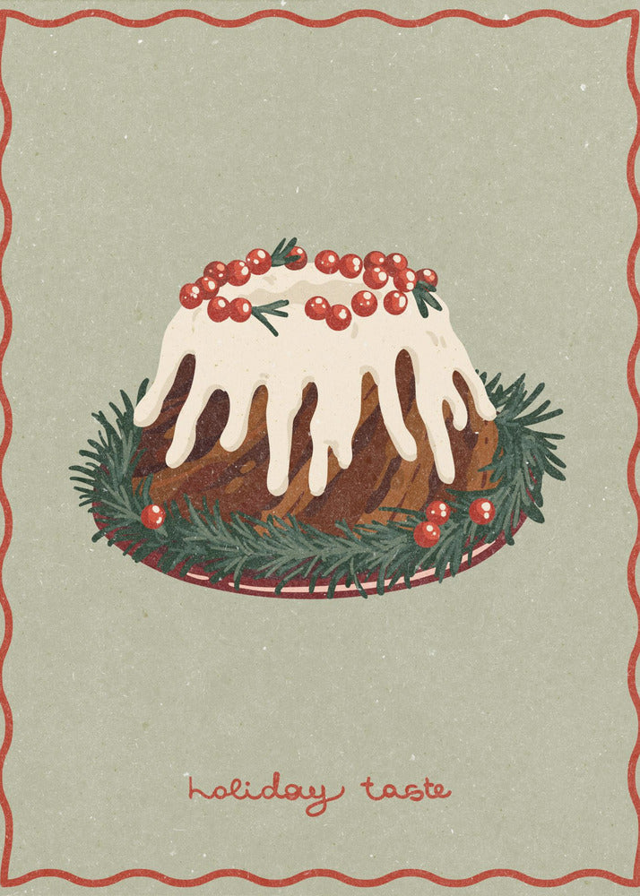 Christmas cake. Holiday Taste | Canvas