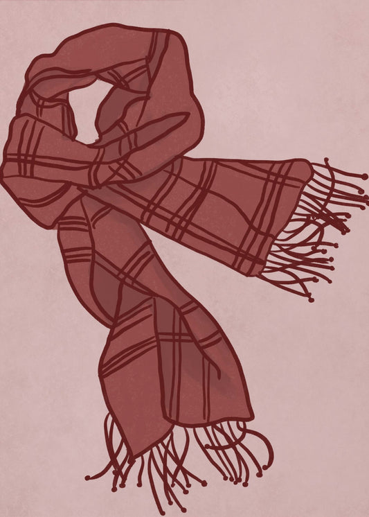 Crimson Warmth | Canvas