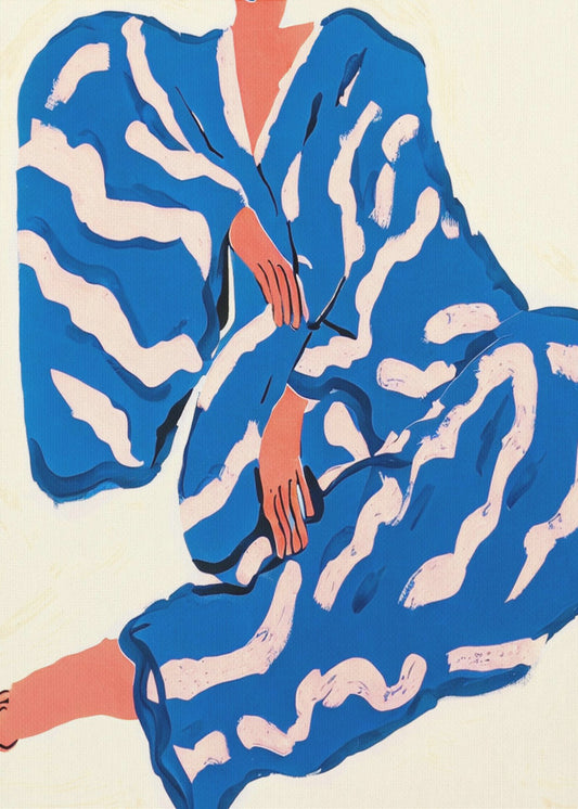 Portrait Indigoreverie | Canvas