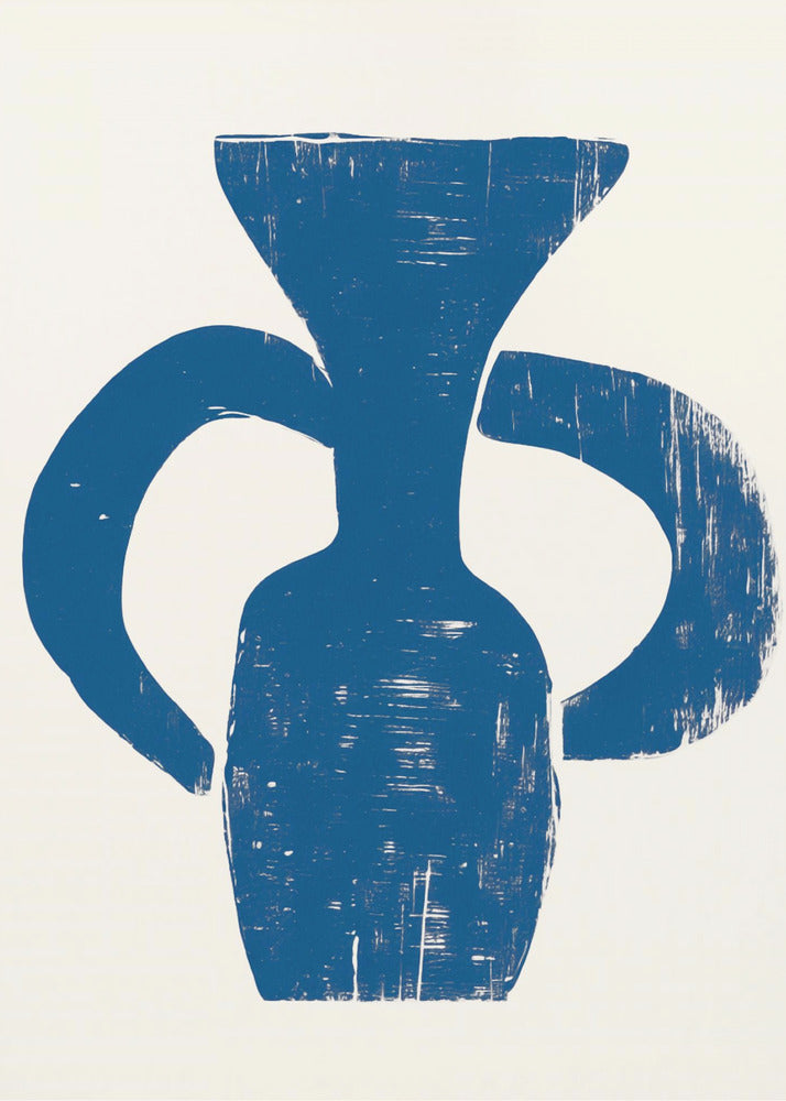 Vase Blue | Poster