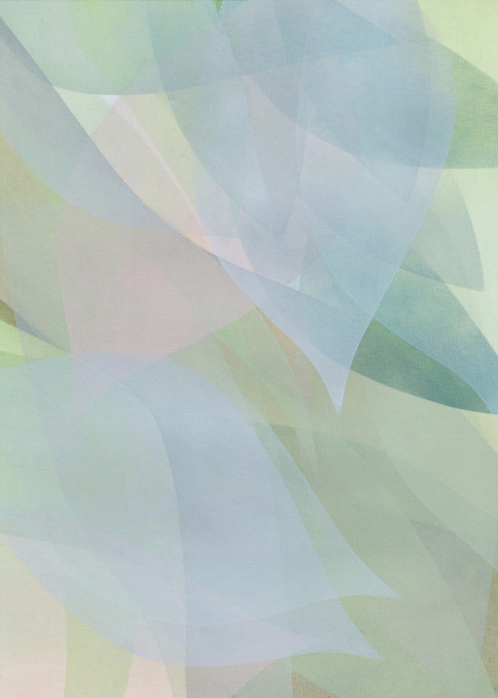 Soft Pastel Leaves 1 | Canvas