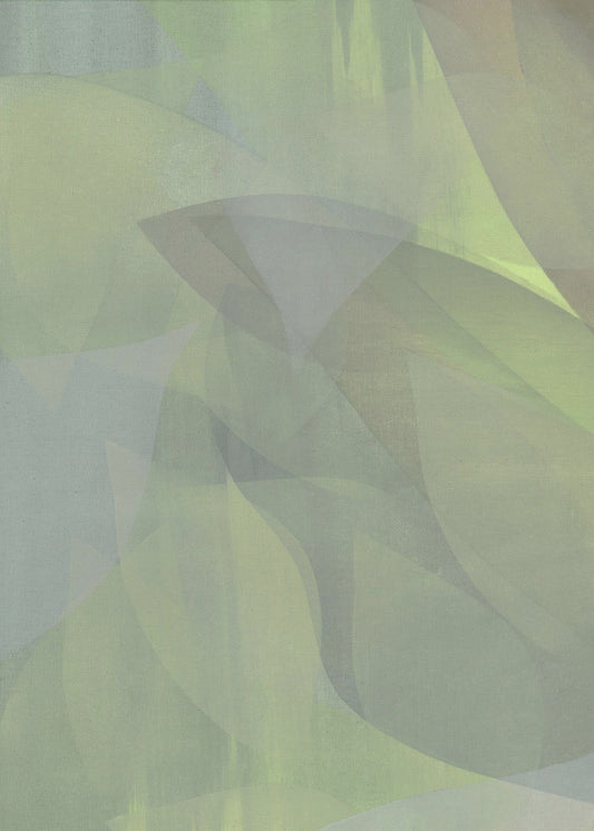 Soft Pastel Leaves 2 | Poster