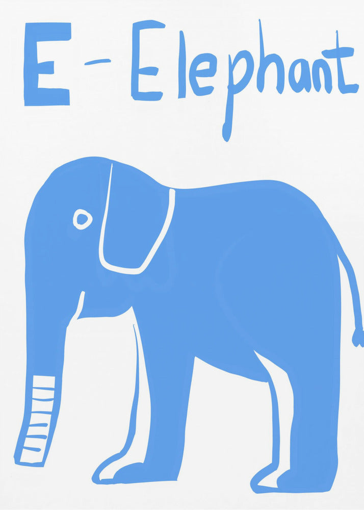 Big Blue Elephant | Poster