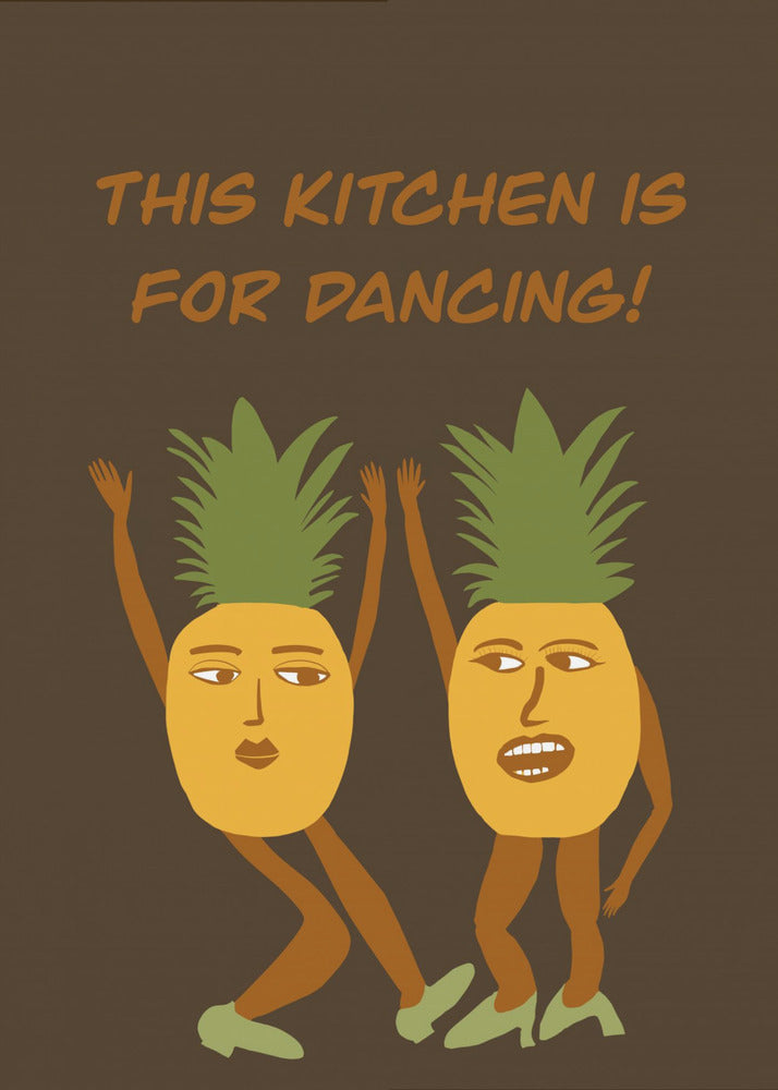 Dancing pineapples | Canvas