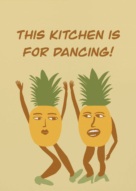 Dancing pineapples | Canvas