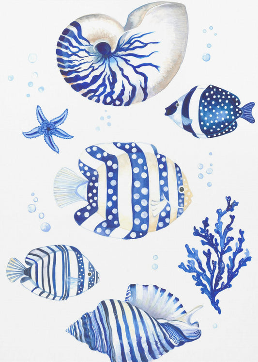 Inspired by the Tranquil Beauty of the Ocean | Canvas