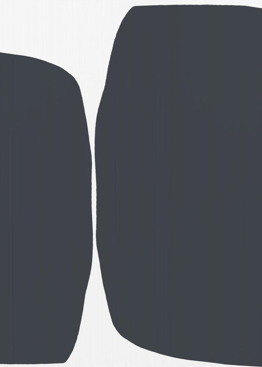 Bold Black Shapes | Canvas