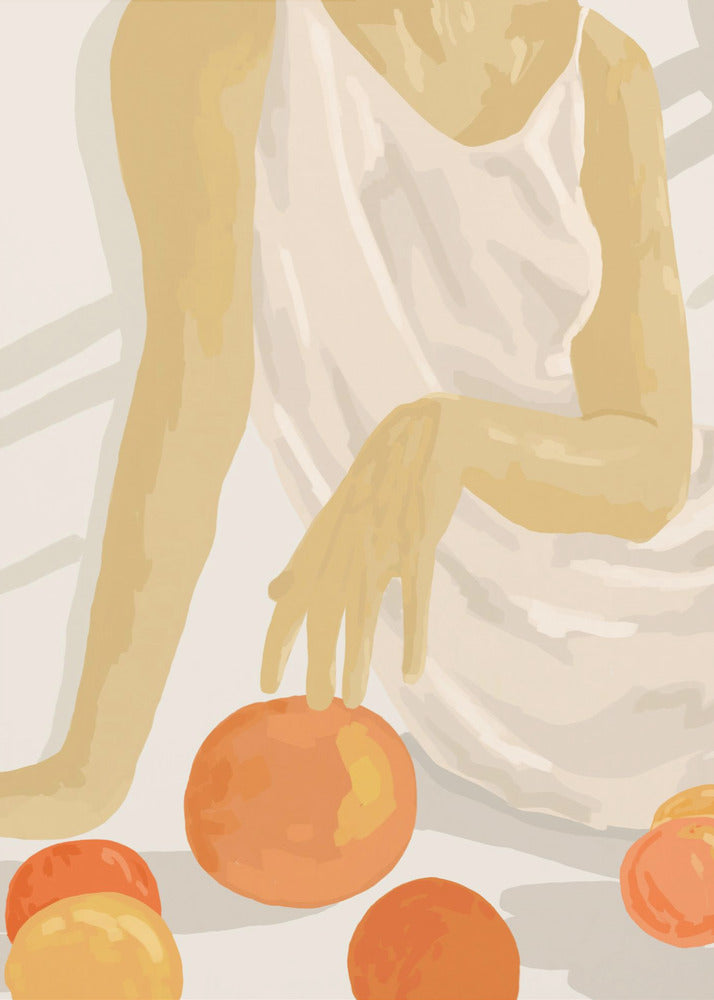 Tangerine Grace | Canvas