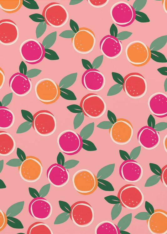 Sunset Citrus Symphony | Poster