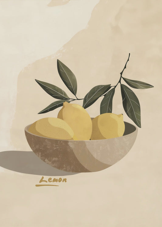 Lemon Harmony | Canvas