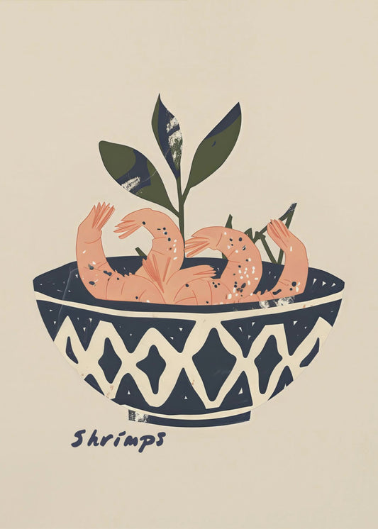Shrimp Delight Bowl | Poster