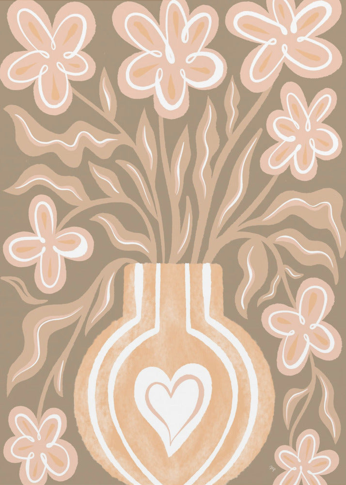 Calm Flowers | Canvas