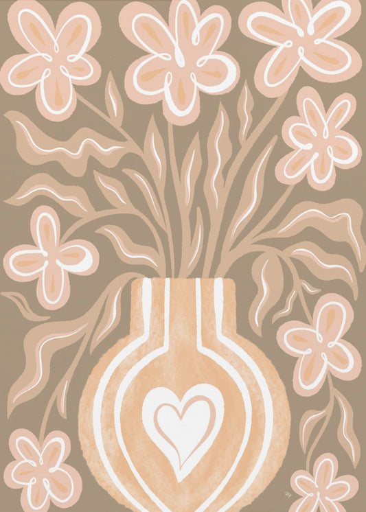 Calm Flowers | Canvas