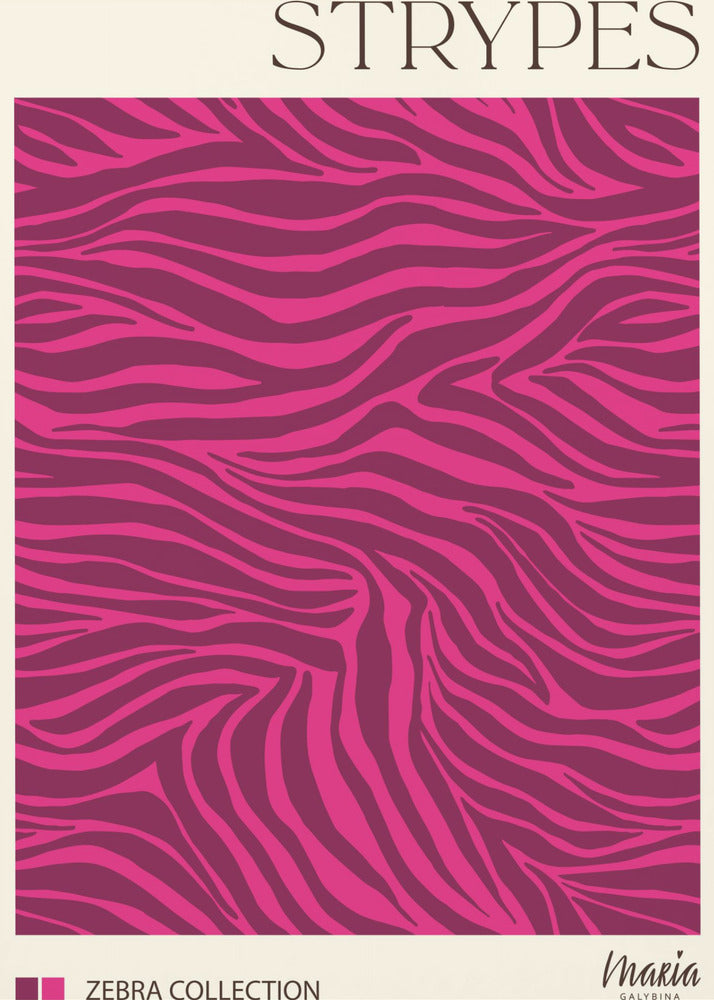STRIPES. Zebra Collection | Poster