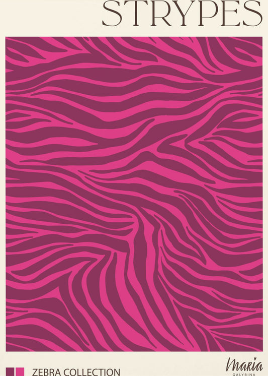 STRIPES. Zebra Collection | Poster