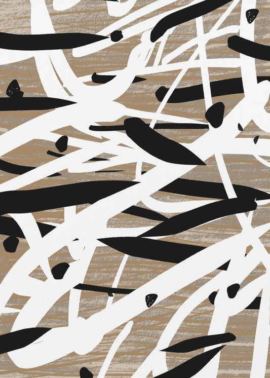 Chaotic Strokes Dance | Canvas