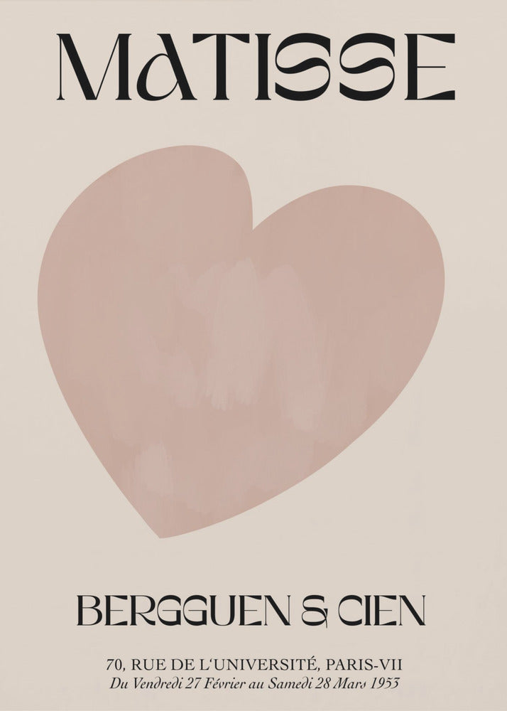 Beige Heart | Poster