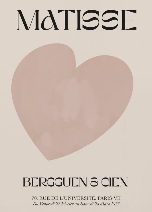 Beige Heart | Poster