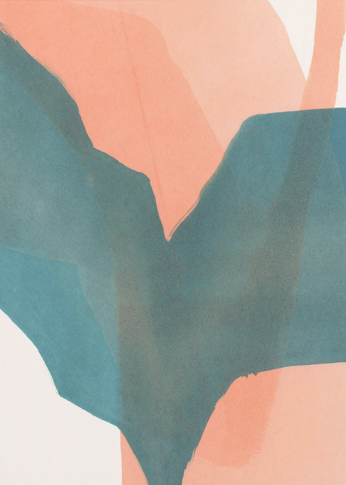 Abstract Dipped Landscape 1 | Canvas