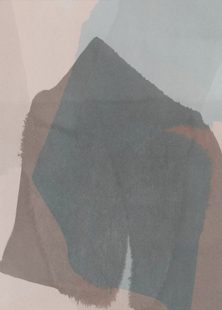 Abstract Dipped Landscape 3 | Canvas