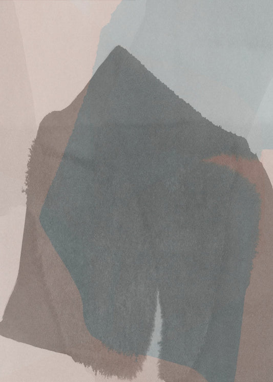 Abstract Dipped Landscape 3 | Canvas