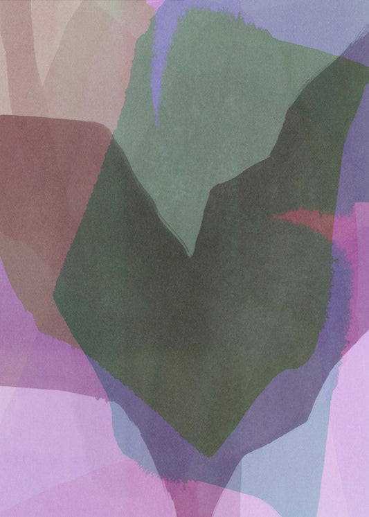 Abstract Dipped Landscape 5 | Canvas