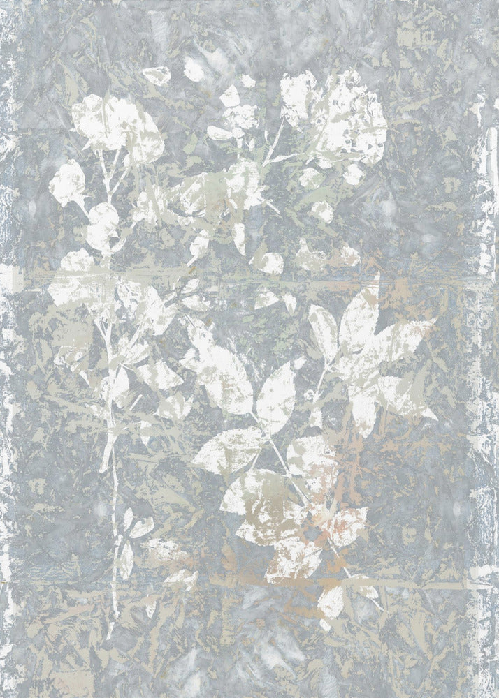 Botanical White Textured Floral 2 | Canvas