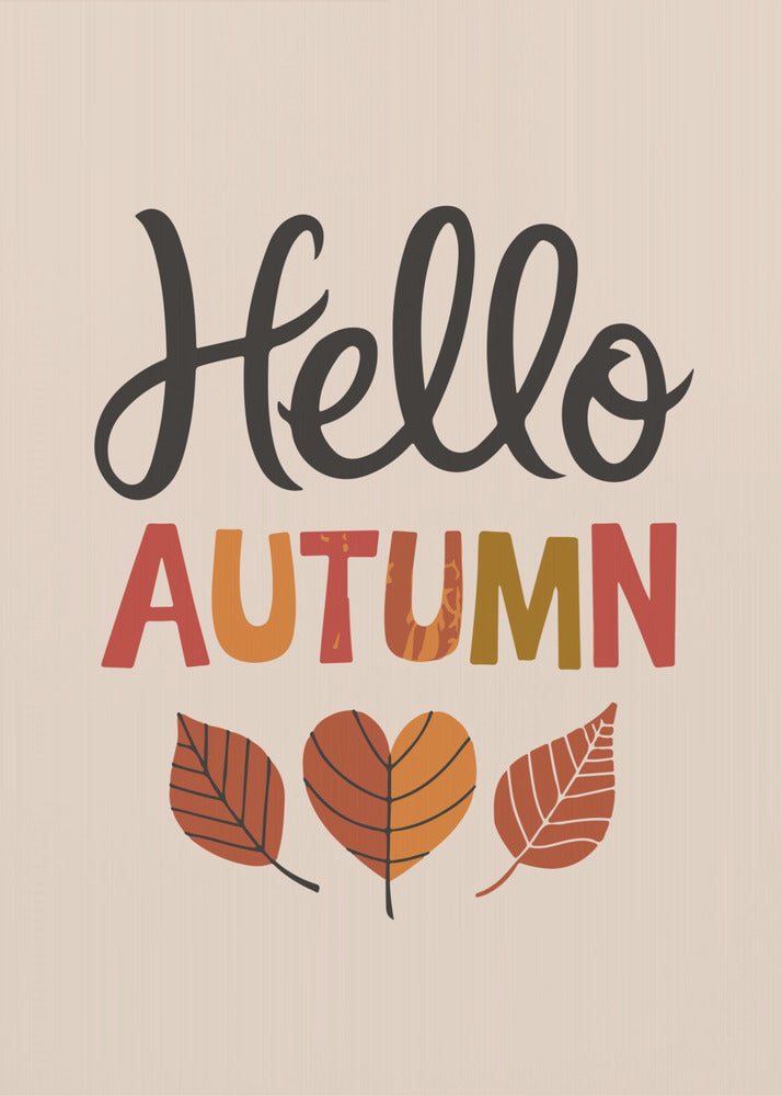 Hello Autumn | Poster