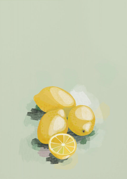 Three and a half lemons | Canvas