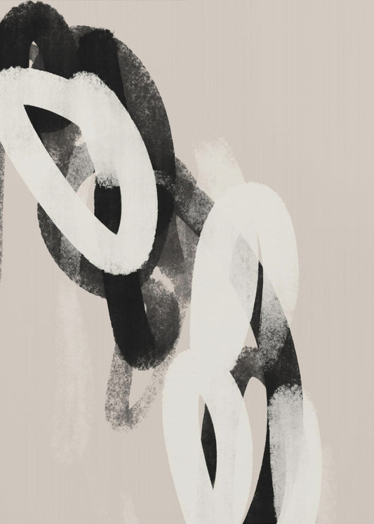 Monochrome Loops | Poster