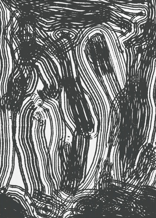 Flowing Lines Dance | Canvas