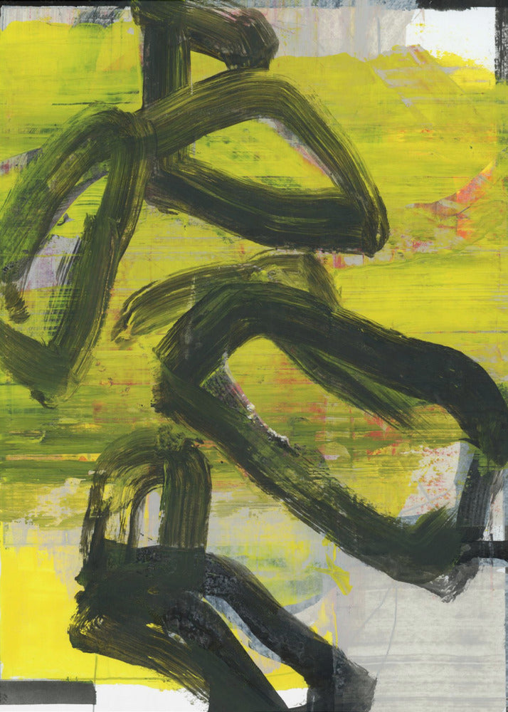 Yellow Abstract No3 | Poster