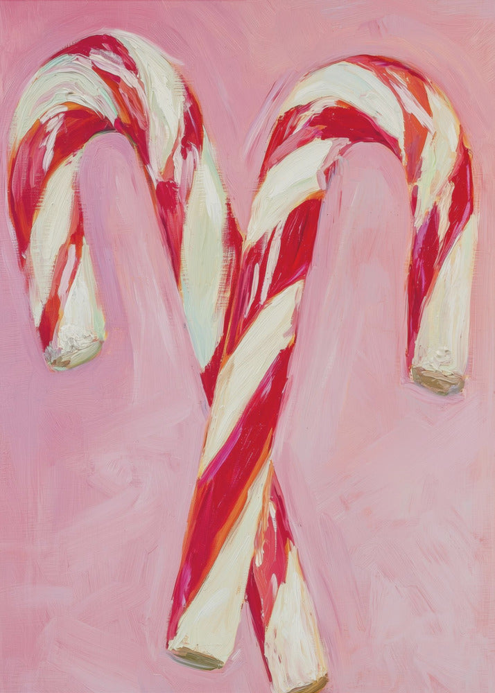Candy Cane Delight | Canvas