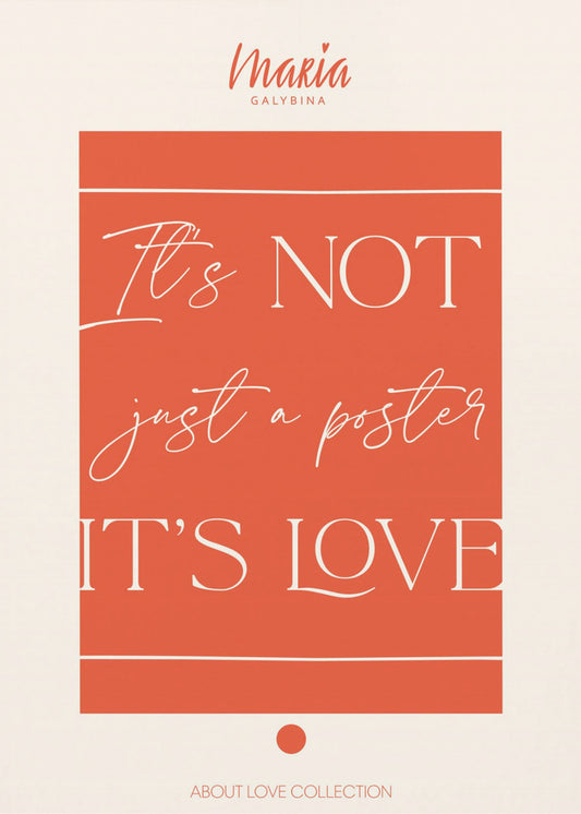 About Love. Poster | Canvas