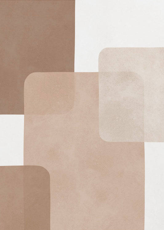 Boho watercolor strokes 3 | Poster