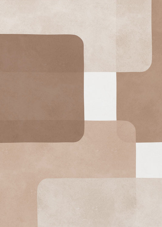 Boho watercolor strokes 2 | Poster