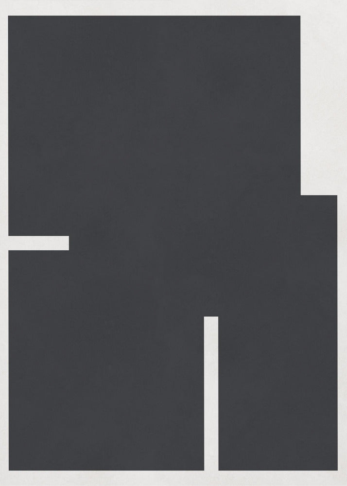 Black and white geometry 4 | Poster