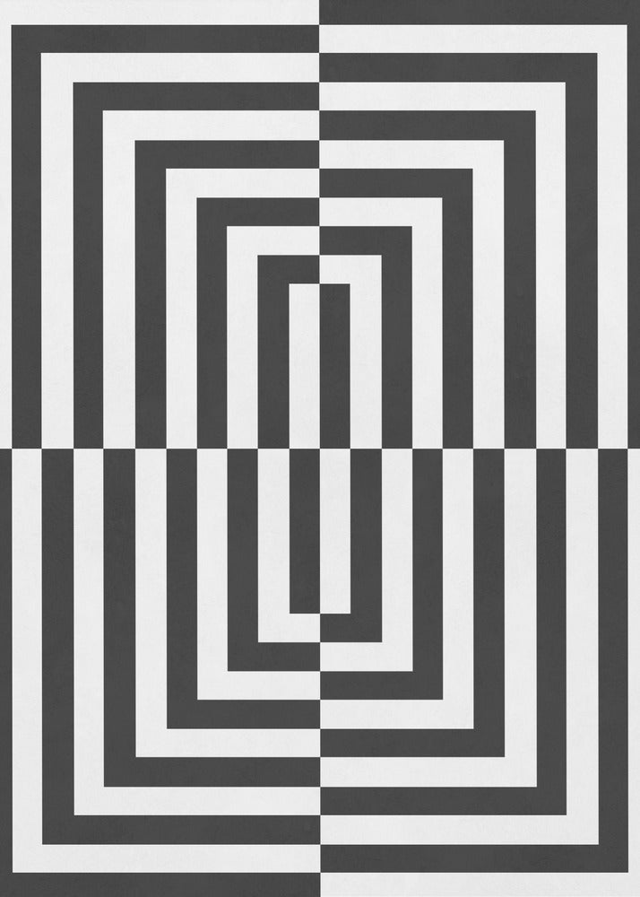 Black and white lines | Canvas