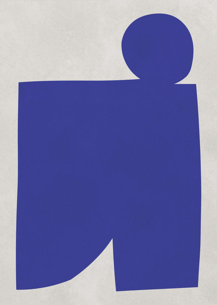 Blue and white art 1 | Canvas