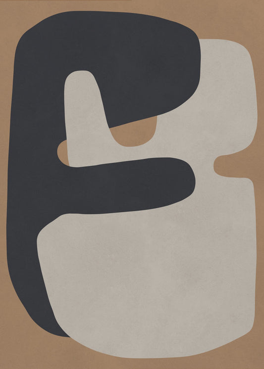 Brown and black art 1 | Canvas