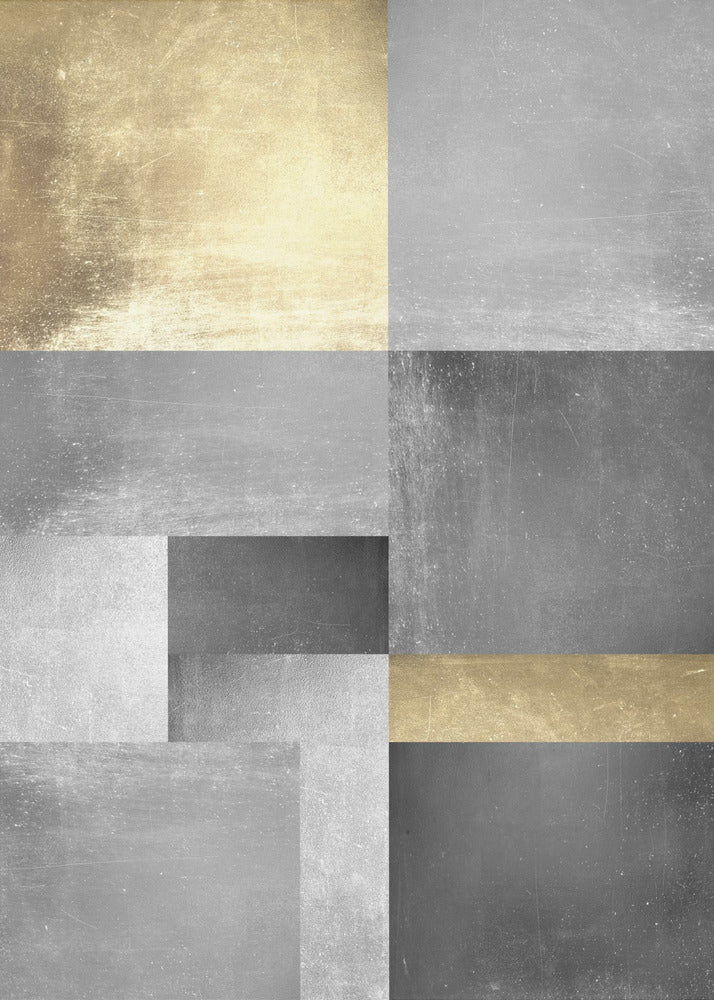 Gold and silver textures 5 | Poster