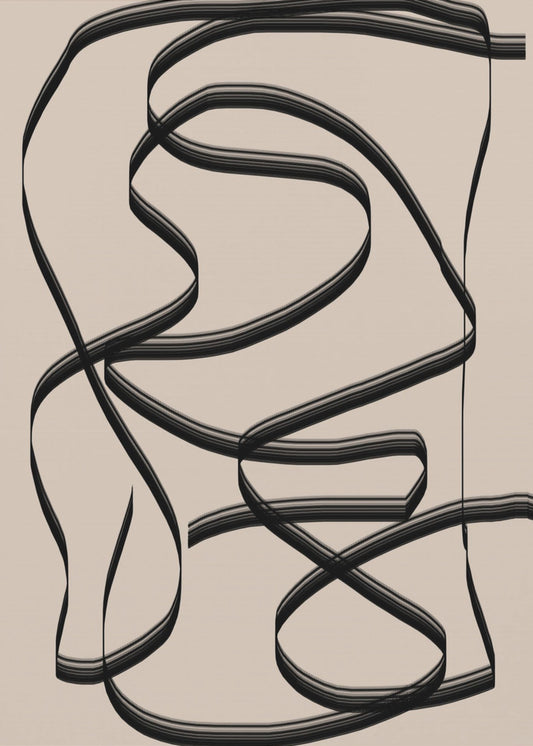 Flowing Lines Maze | Canvas