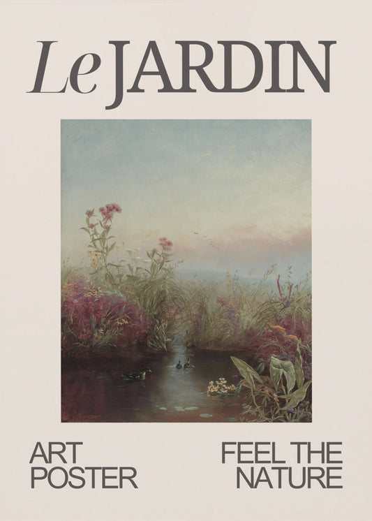 Le Jardin / Garden | Canvas