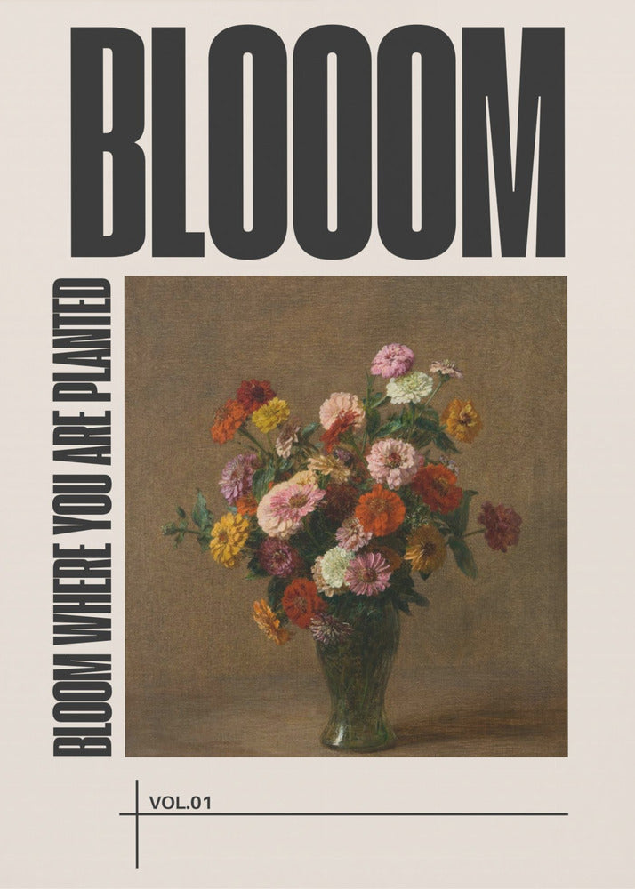 Bloom Where You Are Planted | Canvas