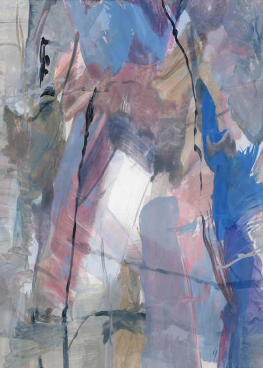 Abstract Soft Profile 2 | Canvas