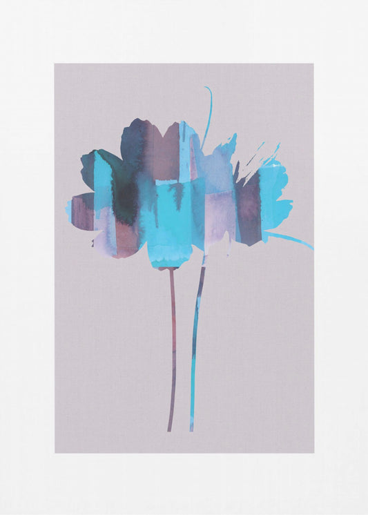 Bright Floral Graphic Print No2 | Canvas